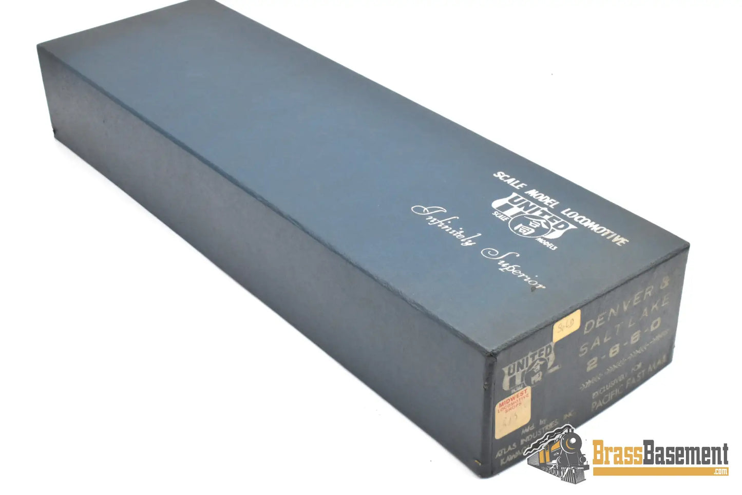 HO Brass - PFM United D&SL Denver & Salt Lake 2-6-6-0 - Custom Painted 1974 (NOTES) Steam