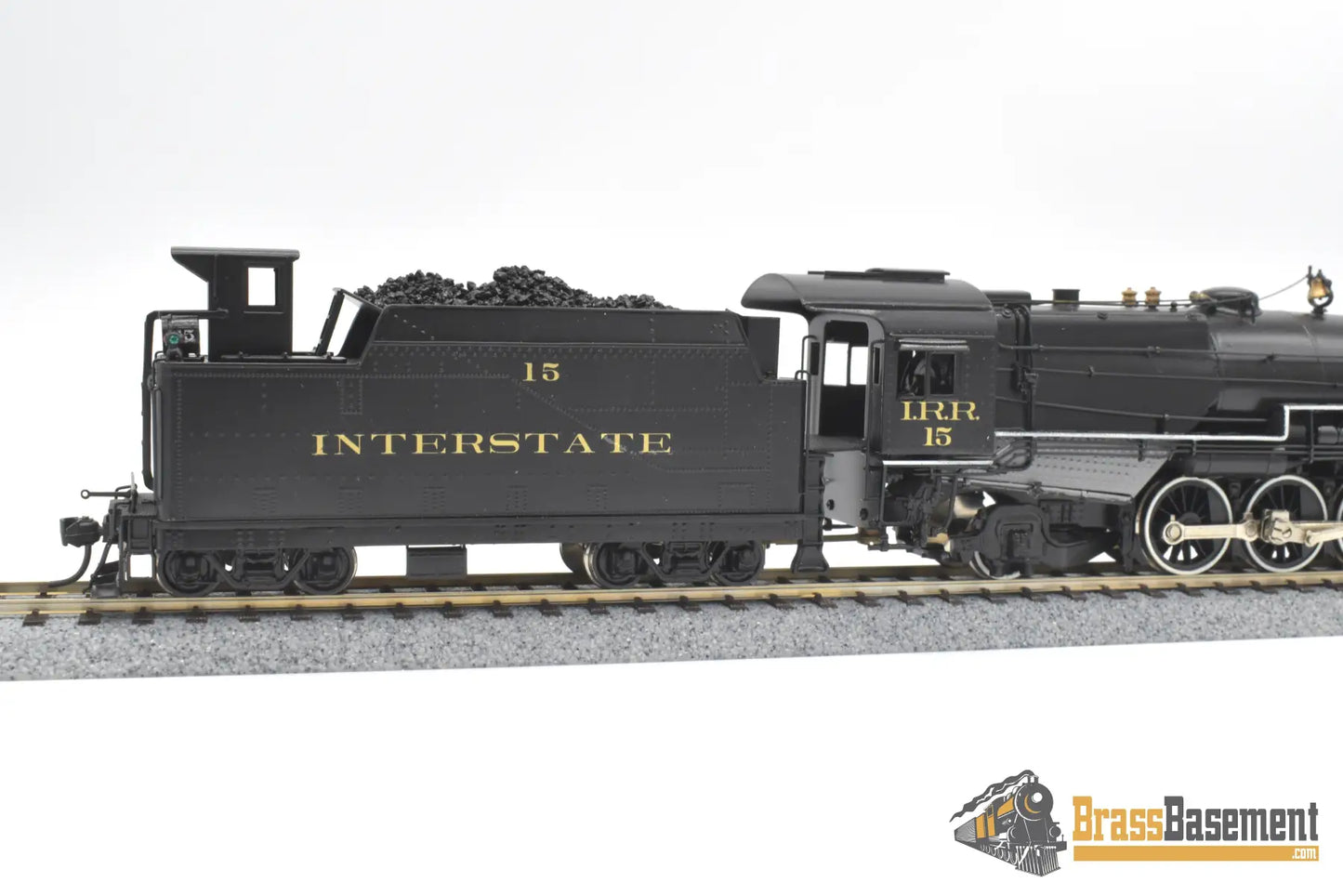 Ho Brass - Njcb Gom Interstate Railroad L - 1 2 - 8 - 2 #15 Hal Maynard Pro Paint Steam