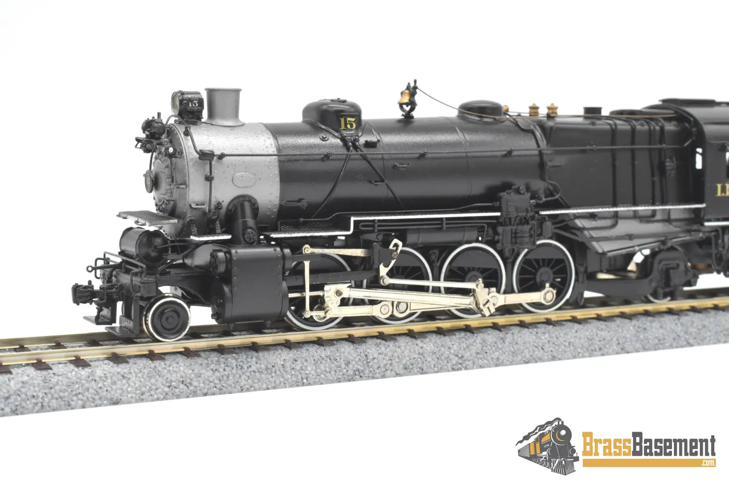 Ho Brass - Njcb Gom Interstate Railroad L - 1 2 - 8 - 2 #15 Hal Maynard Pro Paint Steam
