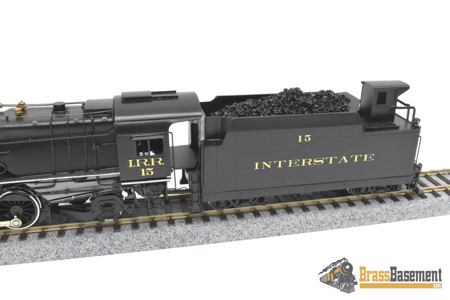 Ho Brass - Njcb Gom Interstate Railroad L - 1 2 - 8 - 2 #15 Hal Maynard Pro Paint Steam