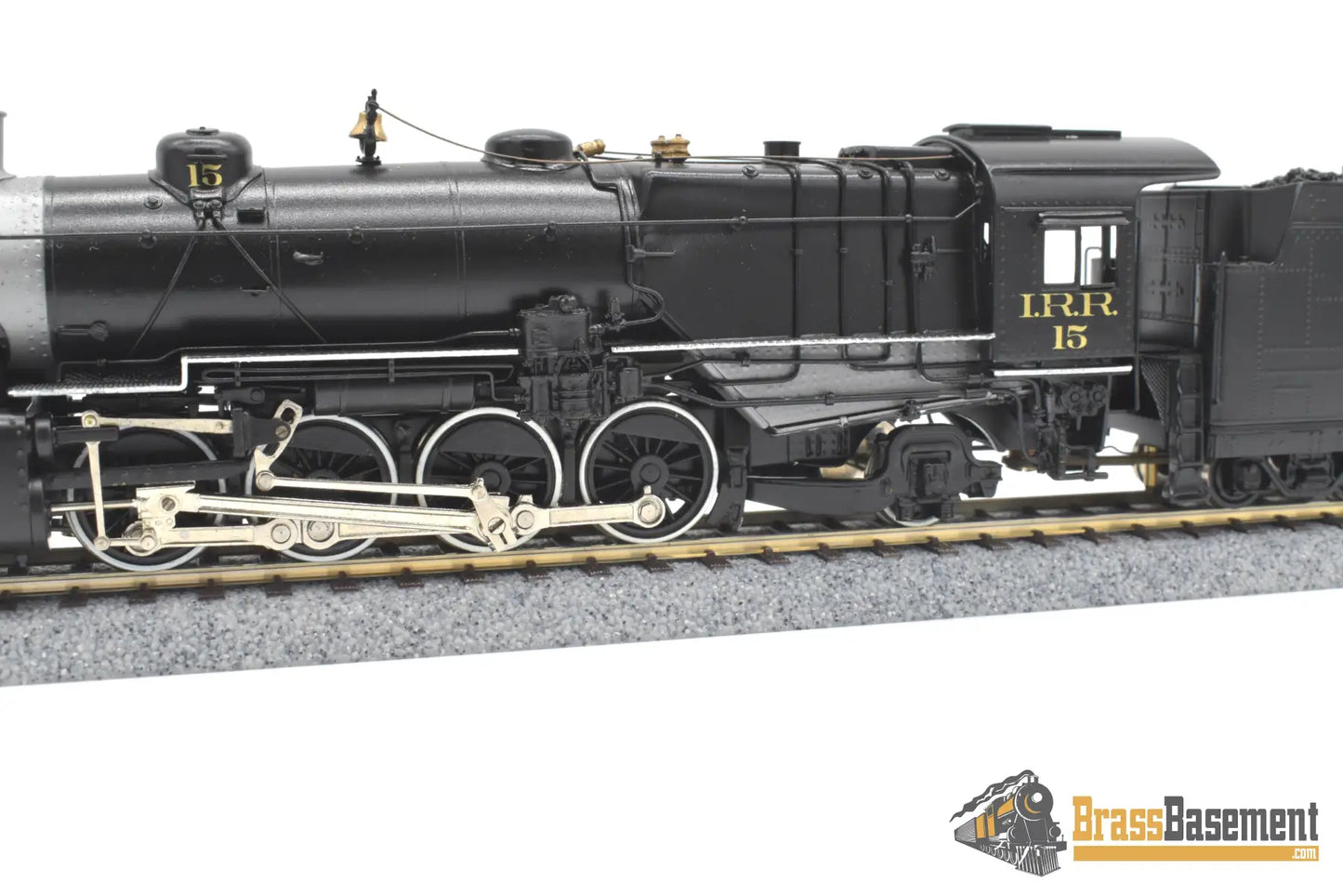 Ho Brass - Njcb Gom Interstate Railroad L - 1 2 - 8 - 2 #15 Hal Maynard Pro Paint Steam