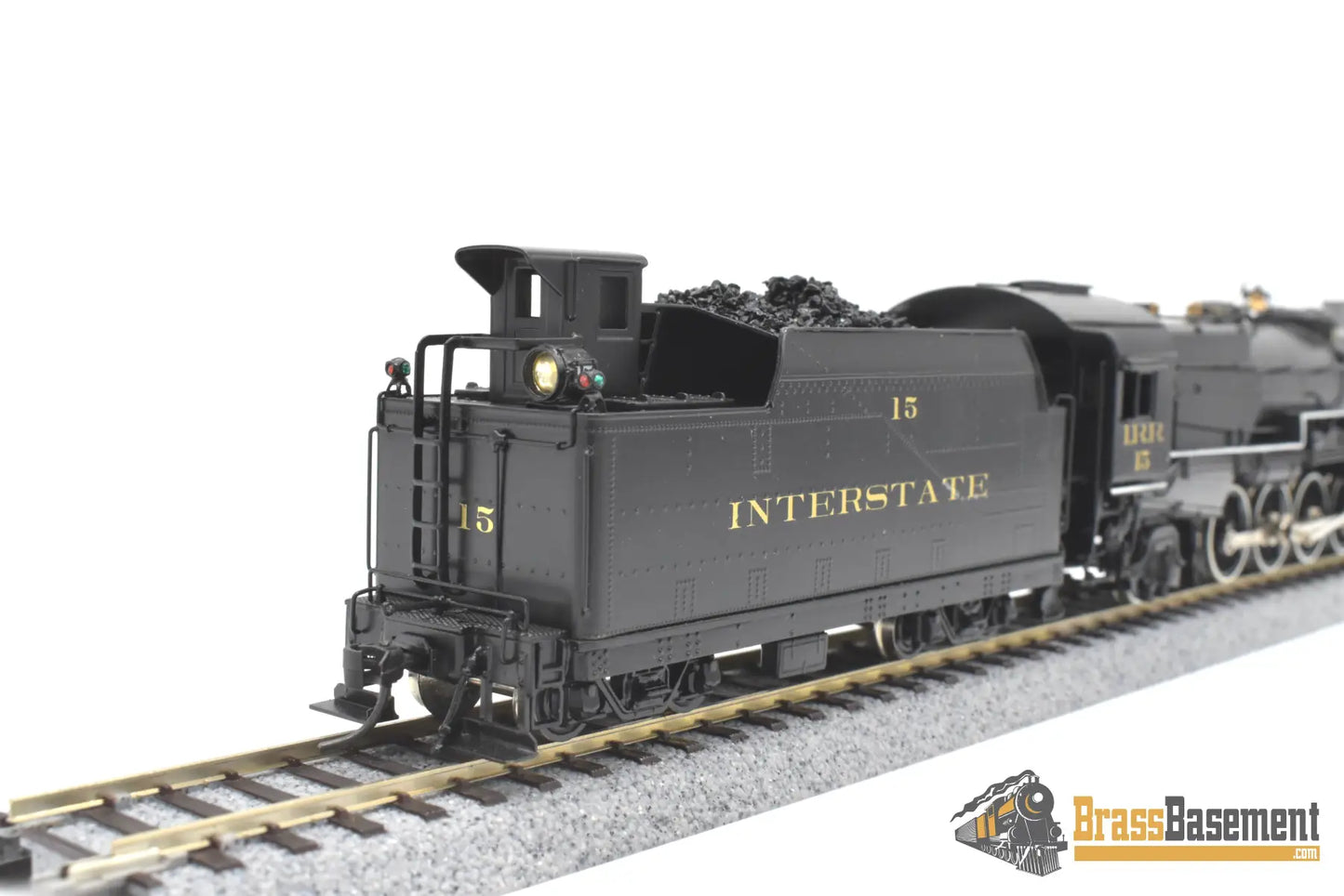 Ho Brass - Njcb Gom Interstate Railroad L - 1 2 - 8 - 2 #15 Hal Maynard Pro Paint Steam