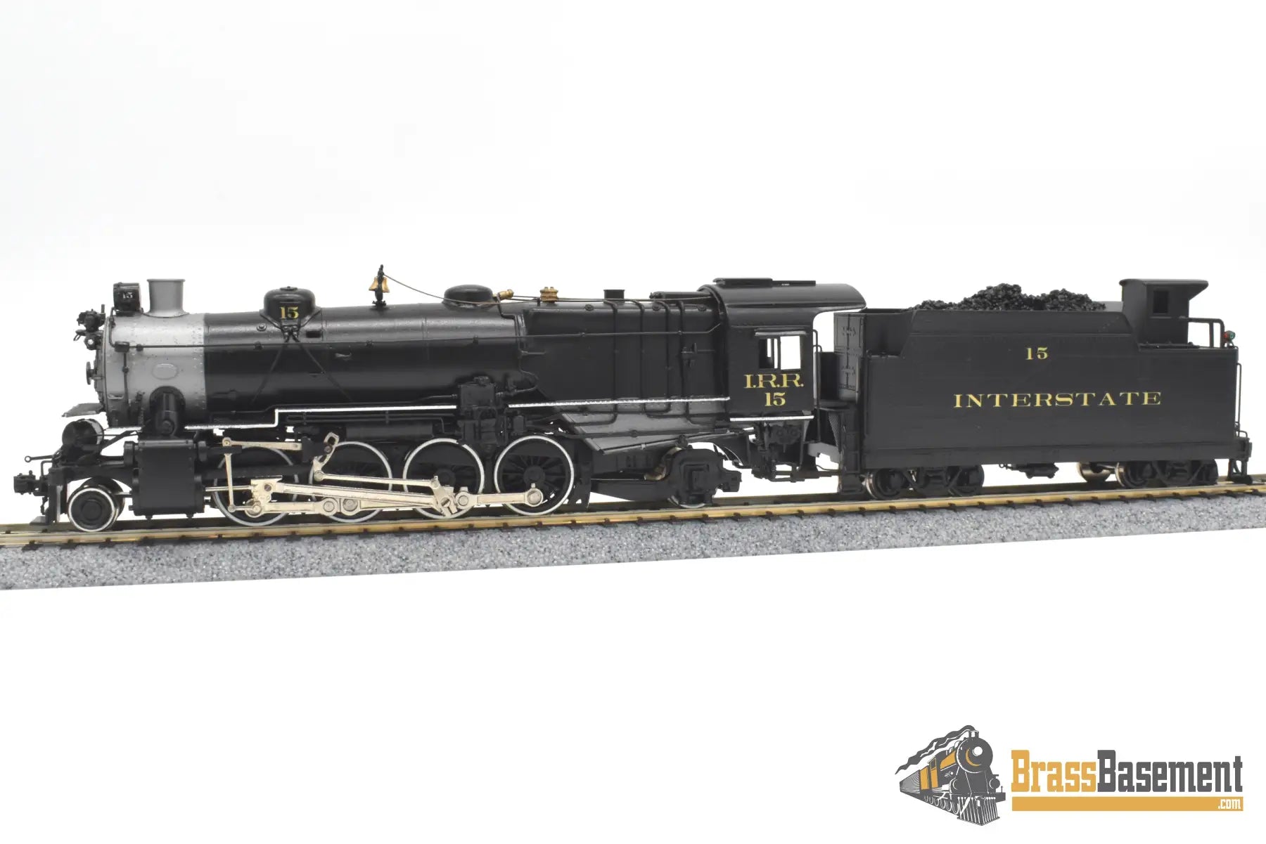 Ho Brass - Njcb Gom Interstate Railroad L - 1 2 - 8 - 2 #15 Hal Maynard Pro Paint Steam