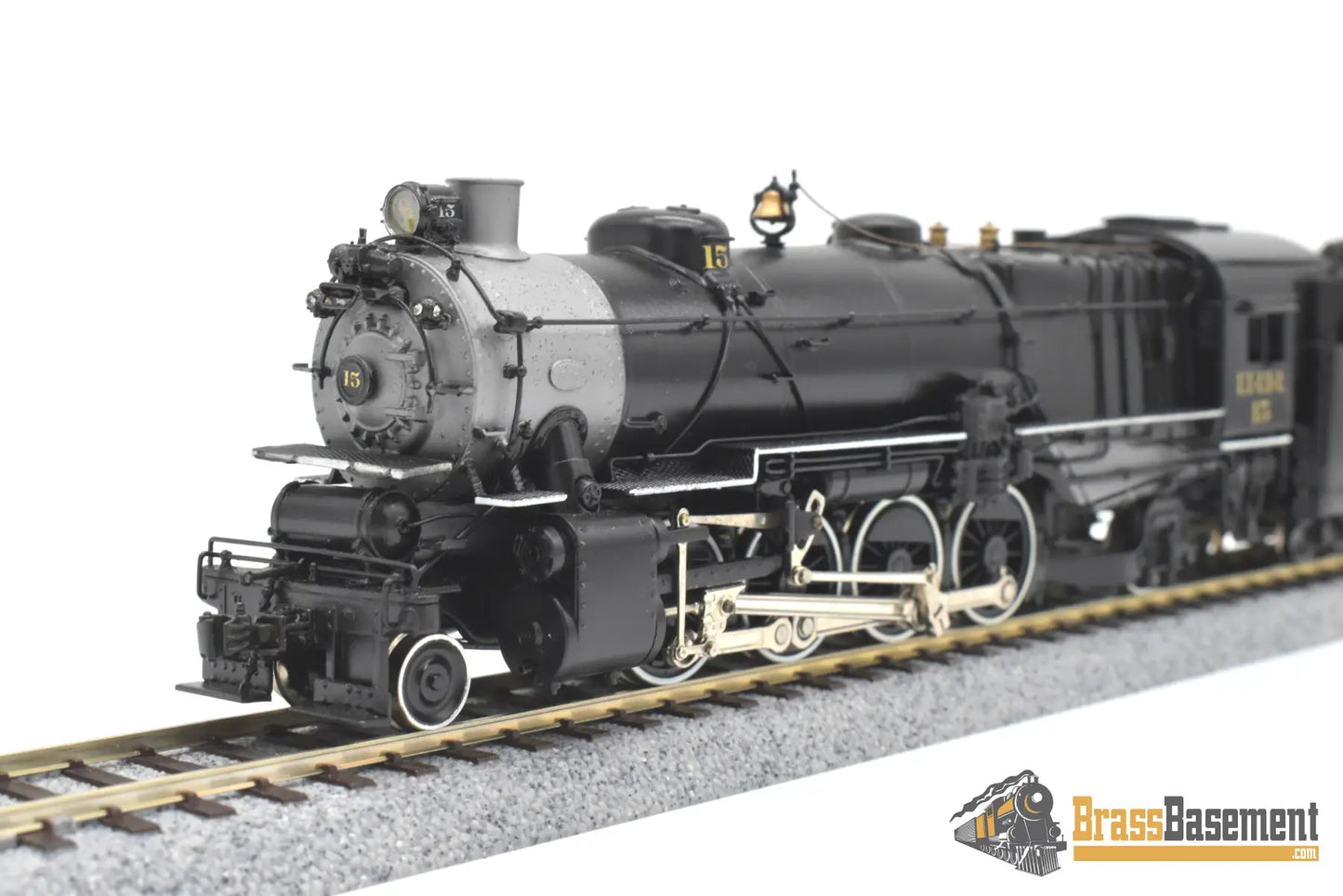 Ho Brass - Njcb Gom Interstate Railroad L - 1 2 - 8 - 2 #15 Hal Maynard Pro Paint Steam