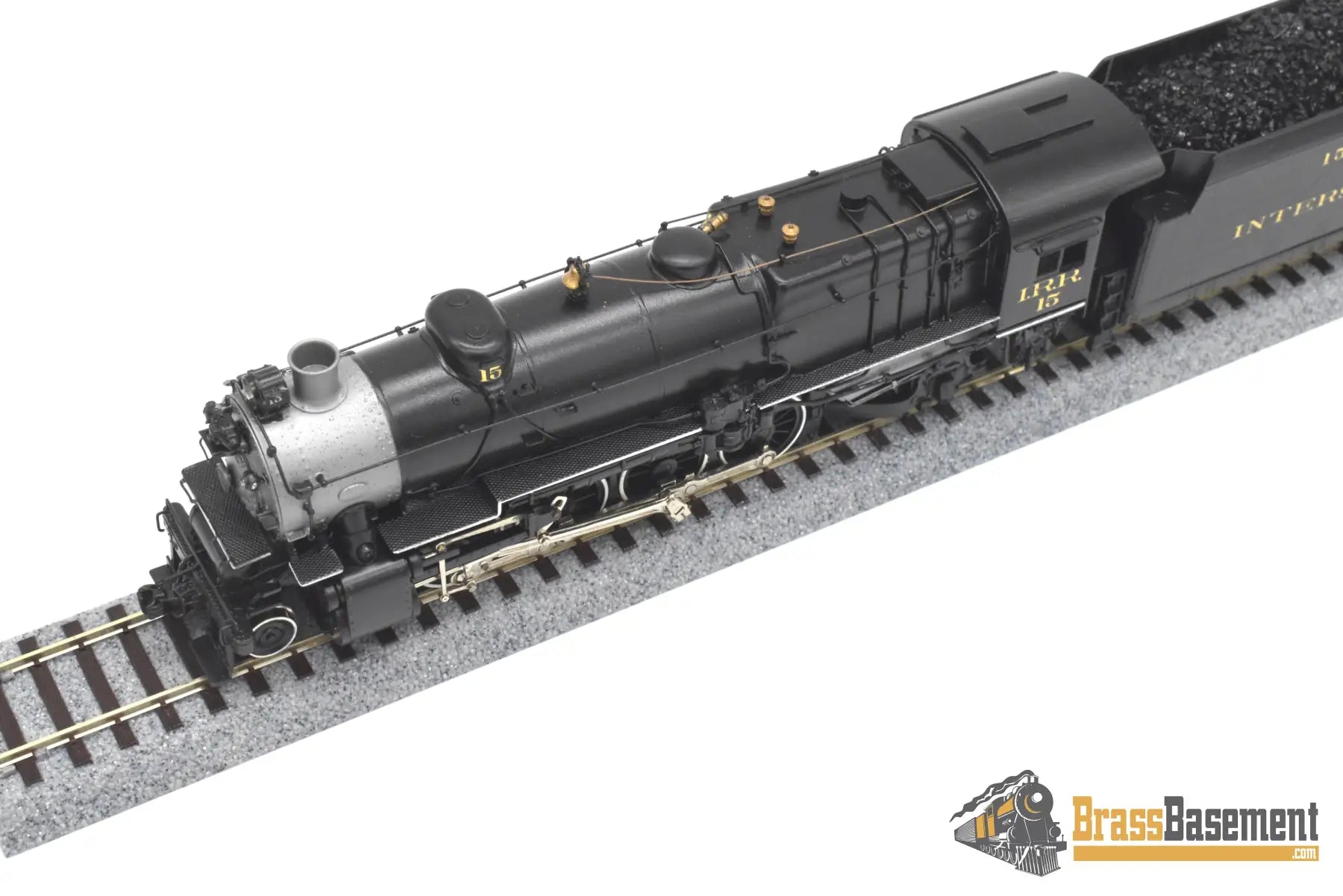 Ho Brass - Njcb Gom Interstate Railroad L - 1 2 - 8 - 2 #15 Hal Maynard Pro Paint Steam