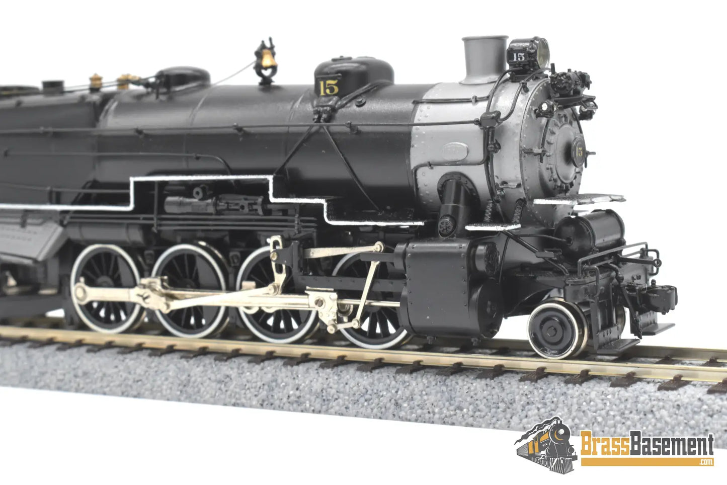 Ho Brass - Njcb Gom Interstate Railroad L - 1 2 - 8 - 2 #15 Hal Maynard Pro Paint Steam