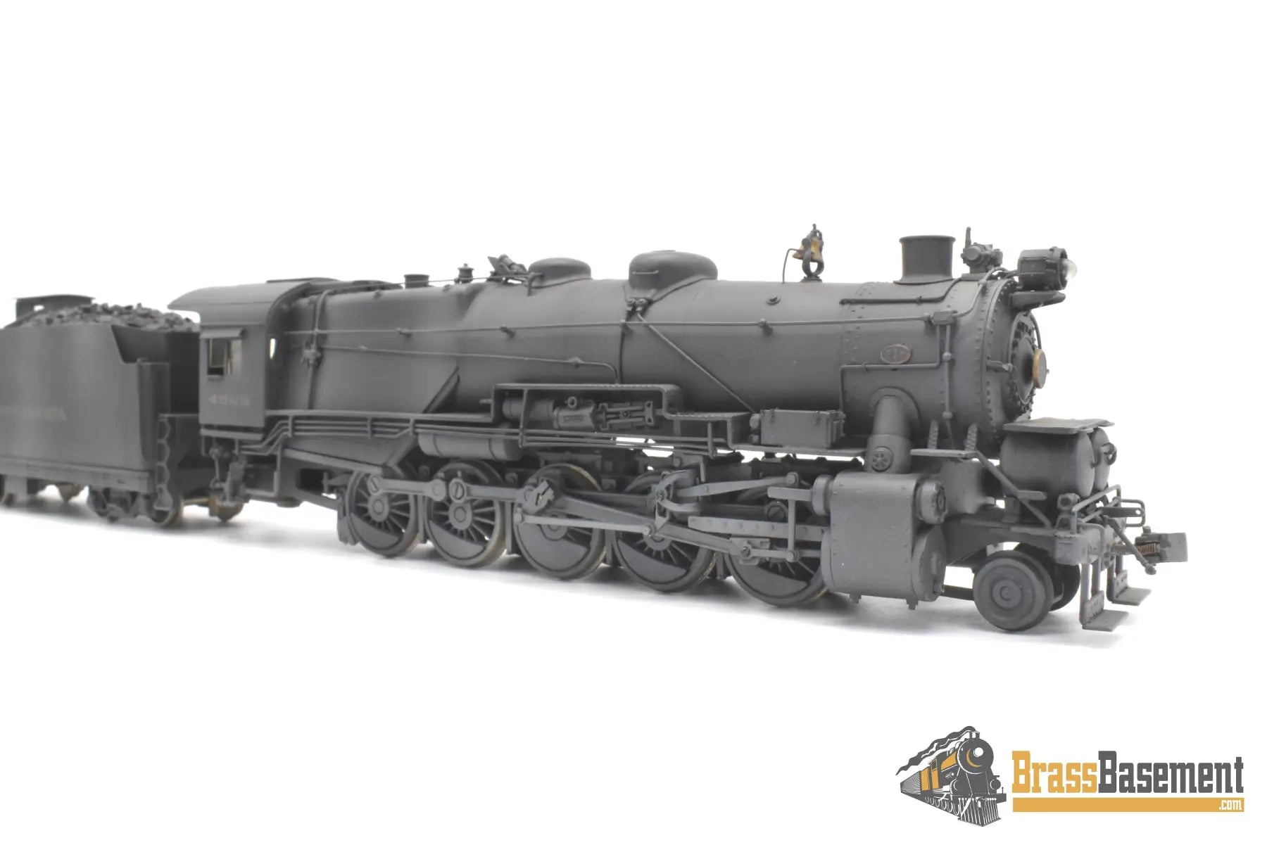 Ho Brass - Pfm United Pennsylvania Rr Prr I-1 2-10-0 #4569 C/P & Heavy Weathering Steam