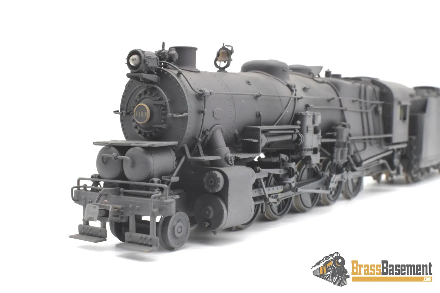 Ho Brass - Pfm United Pennsylvania Rr Prr I-1 2-10-0 #4569 C/P & Heavy Weathering Steam
