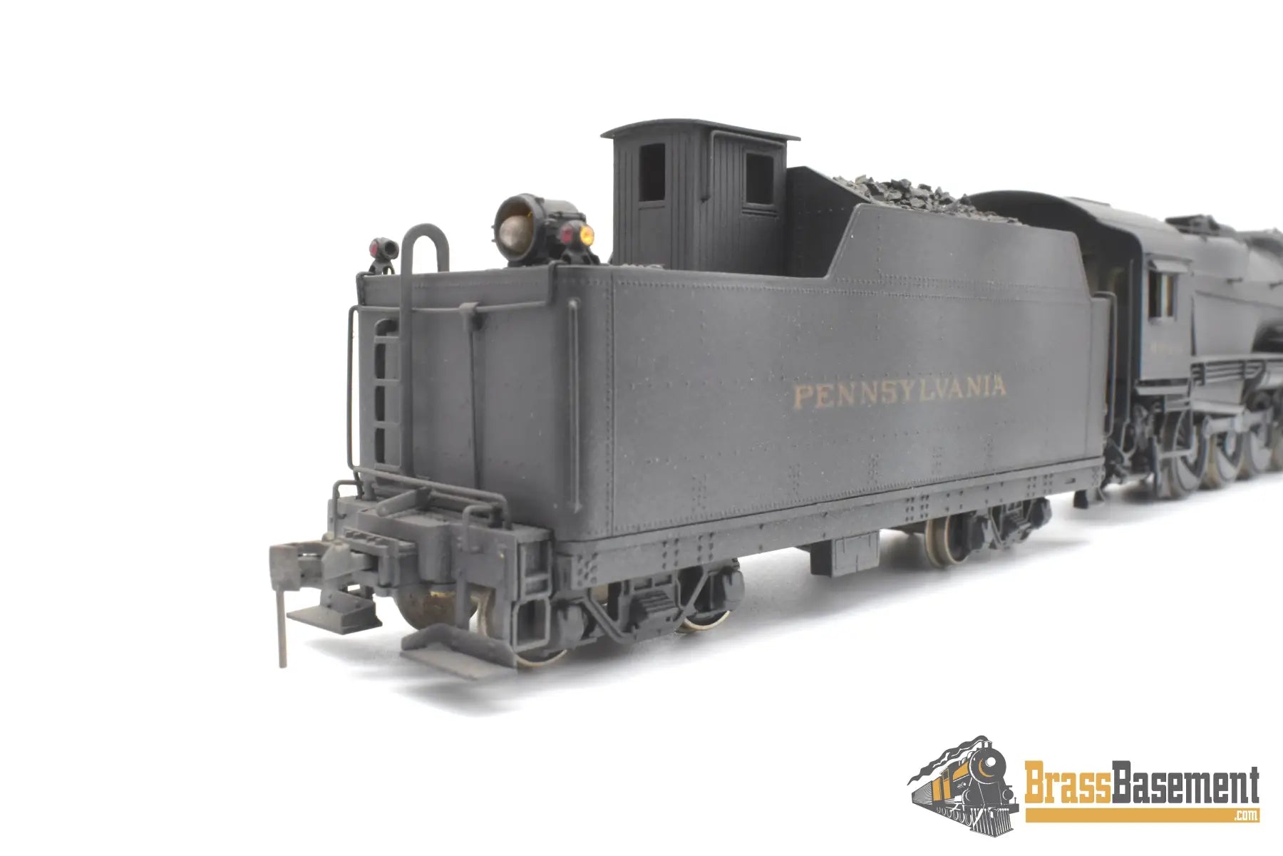 Ho Brass - Pfm United Pennsylvania Rr Prr I-1 2-10-0 #4569 C/P & Heavy Weathering Steam