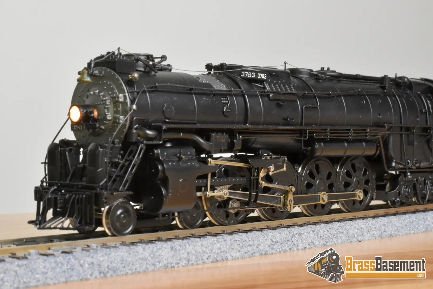 HO Brass - PFM United Santa Fe ATSF 4-8-4 #3783 - Hal Maynard Pro Paint Steam