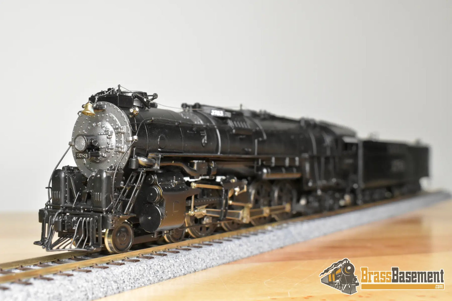 HO Brass - PFM United Santa Fe ATSF 4-8-4 #3783 - Hal Maynard Pro Paint Steam