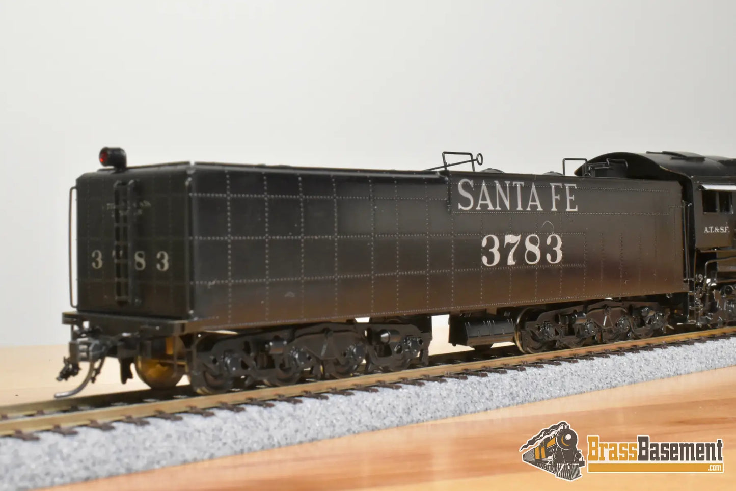HO Brass - PFM United Santa Fe ATSF 4-8-4 #3783 - Hal Maynard Pro Paint Steam