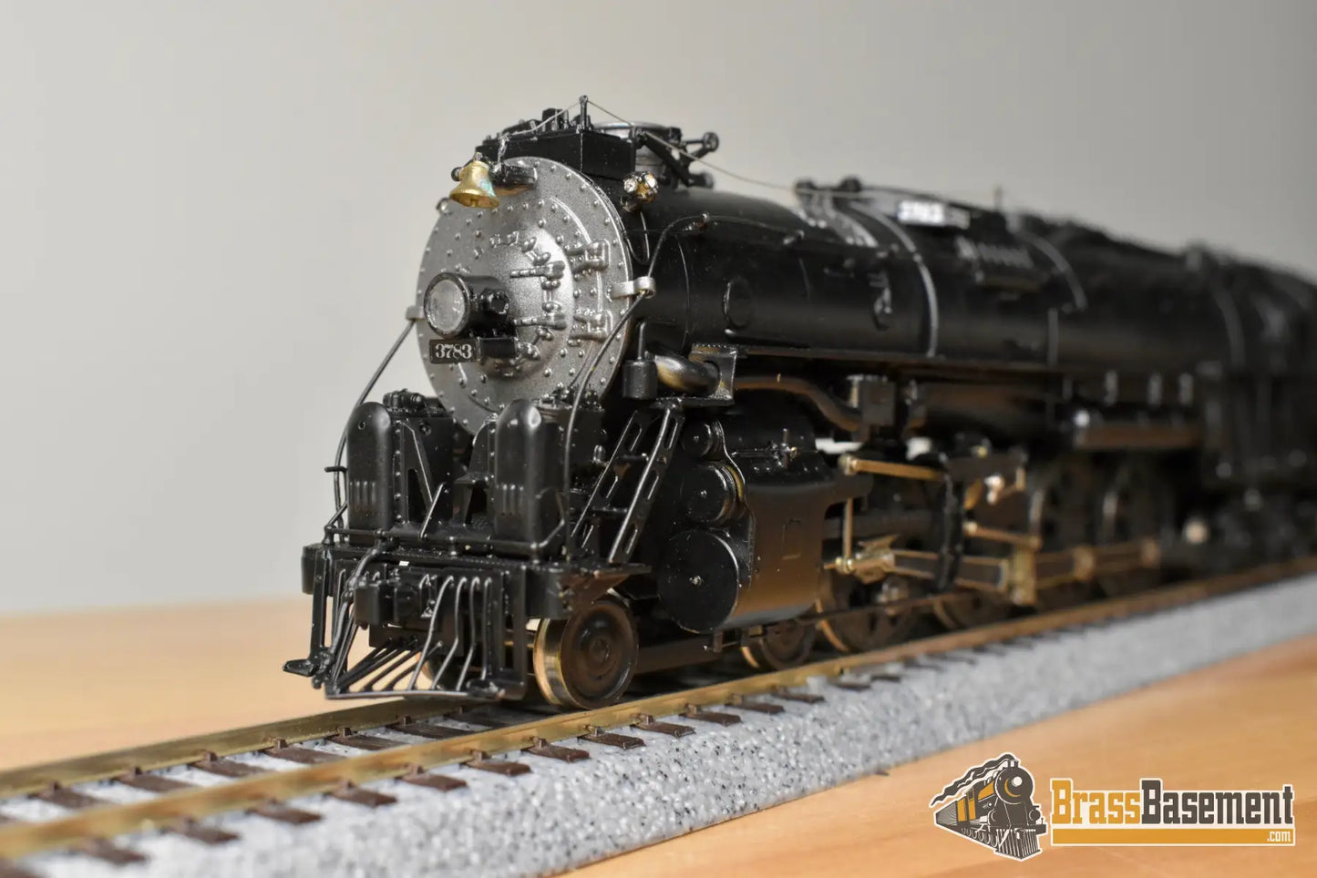 HO Brass - PFM United Santa Fe ATSF 4-8-4 #3783 - Hal Maynard Pro Paint Steam