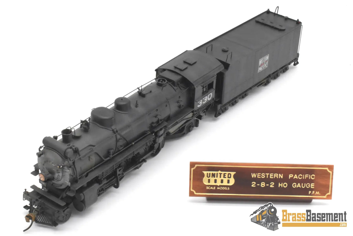 HO Brass - PFM United Western Pacific WP 2-8-2 MK63 - CP 1978 Run Steam
