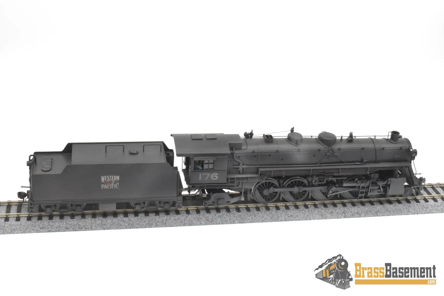 HO Brass - PFM United Western Pacific WP 4-8-2 MP-69 #176 - CP Steam