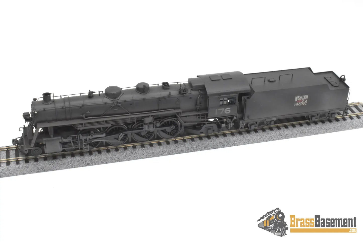 HO Brass - PFM United Western Pacific WP 4-8-2 MP-69 #176 - CP Steam