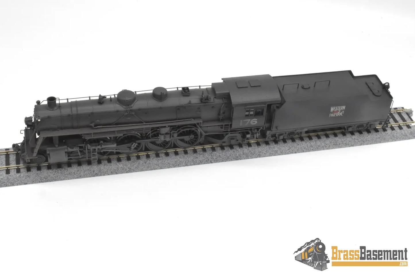 HO Brass - PFM United Western Pacific WP 4-8-2 MP-69 #176 - CP Steam