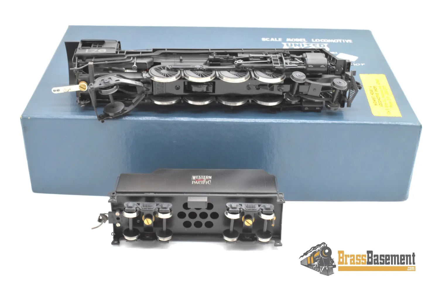 HO Brass - PFM United Western Pacific WP 4-8-2 MP-69 #176 - CP Steam