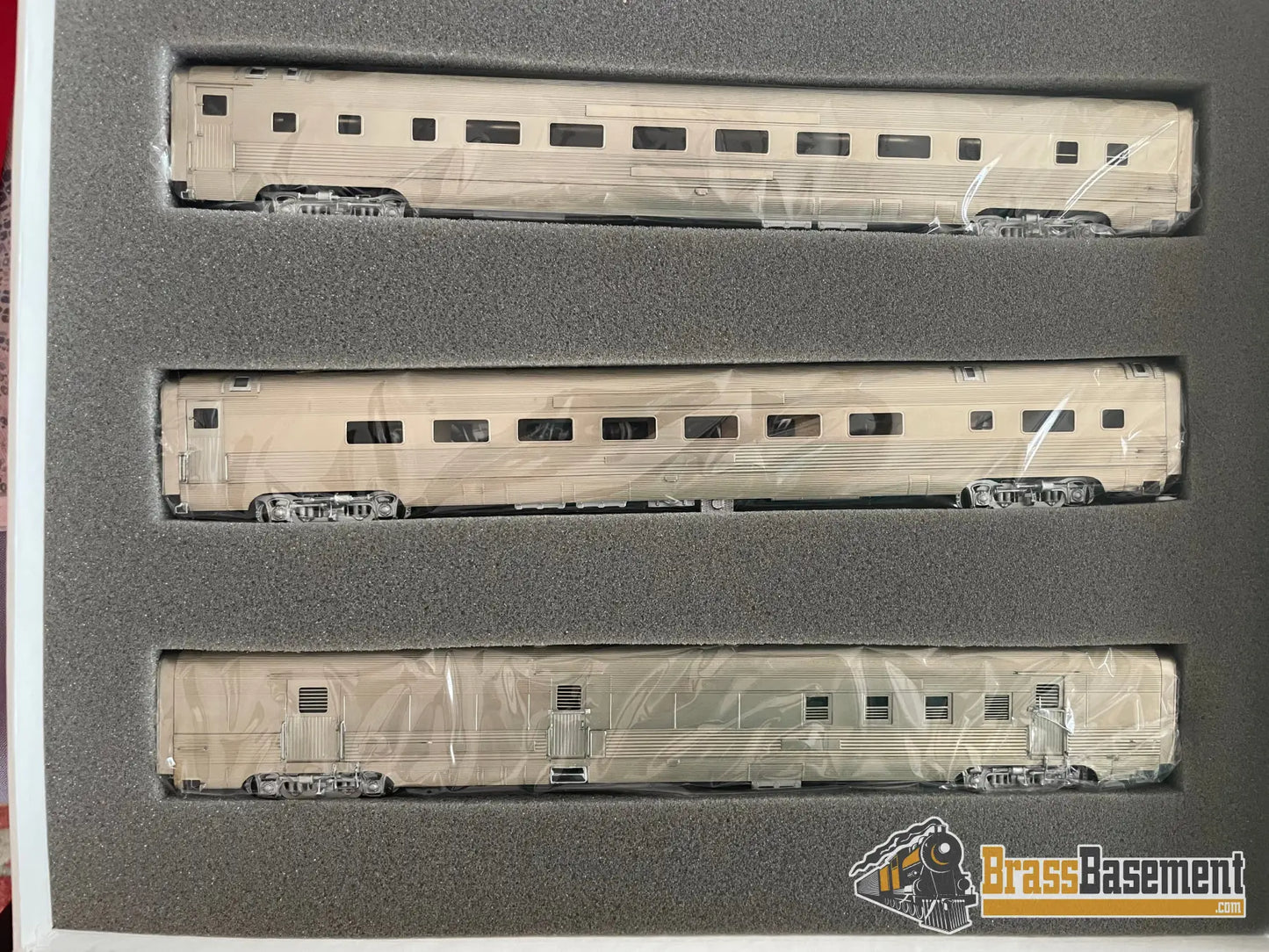 Ho Brass - Psc 15332 Nyc New York Central Empire State Express 4 - 6 - 4 Locomotive And Six Cars