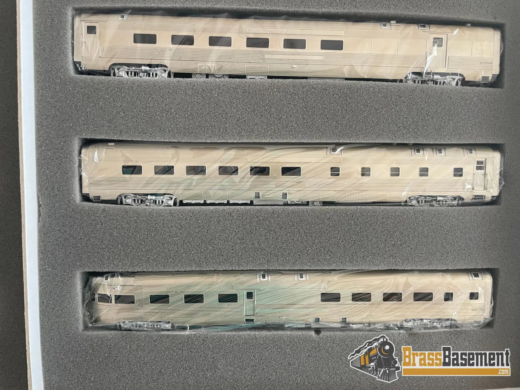 Ho Brass - Psc 15332 Nyc New York Central Empire State Express 4 - 6 - 4 Locomotive And Six Cars