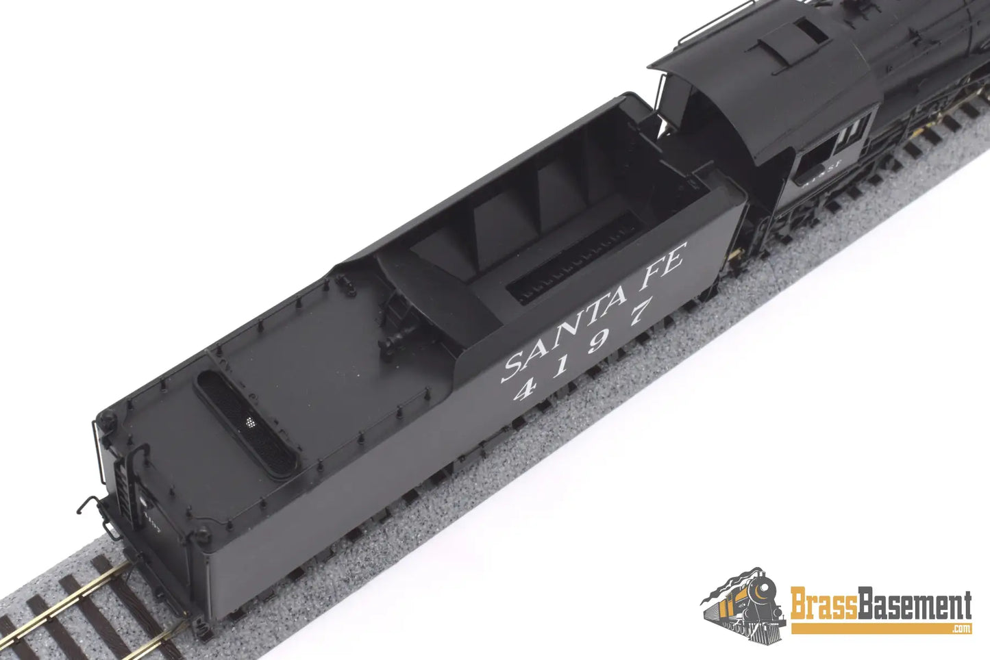 Ho Brass - Psc 15516 - 1 Atsf Santa Fe 2 - 8 - 4 #4197 Rebuilt Ex - B&M F/P Steam