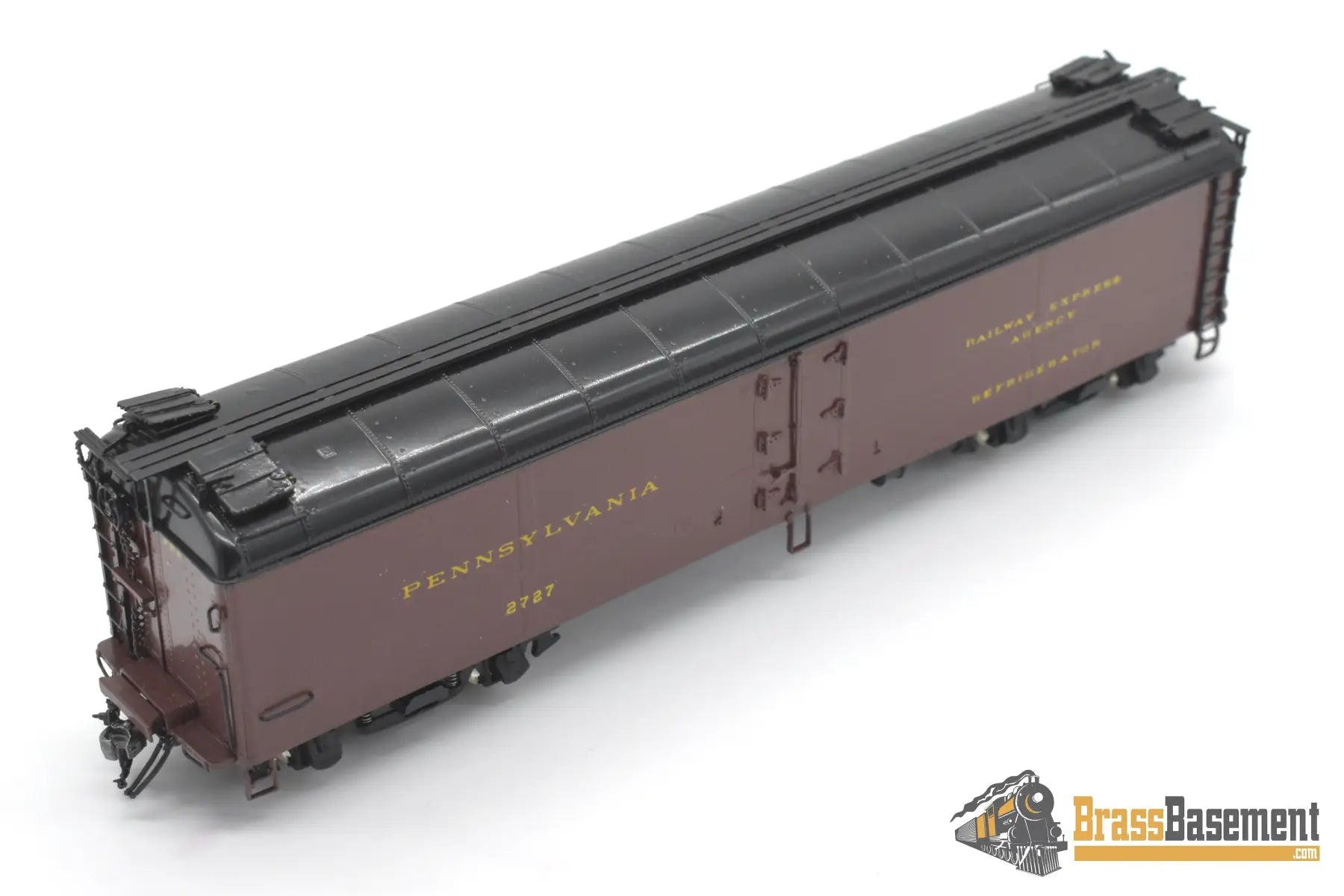 Ho Brass - Psc 15702 - 1 Prr Pennsylvania Rr R - 50B Express Reefer Factory Paint Passenger