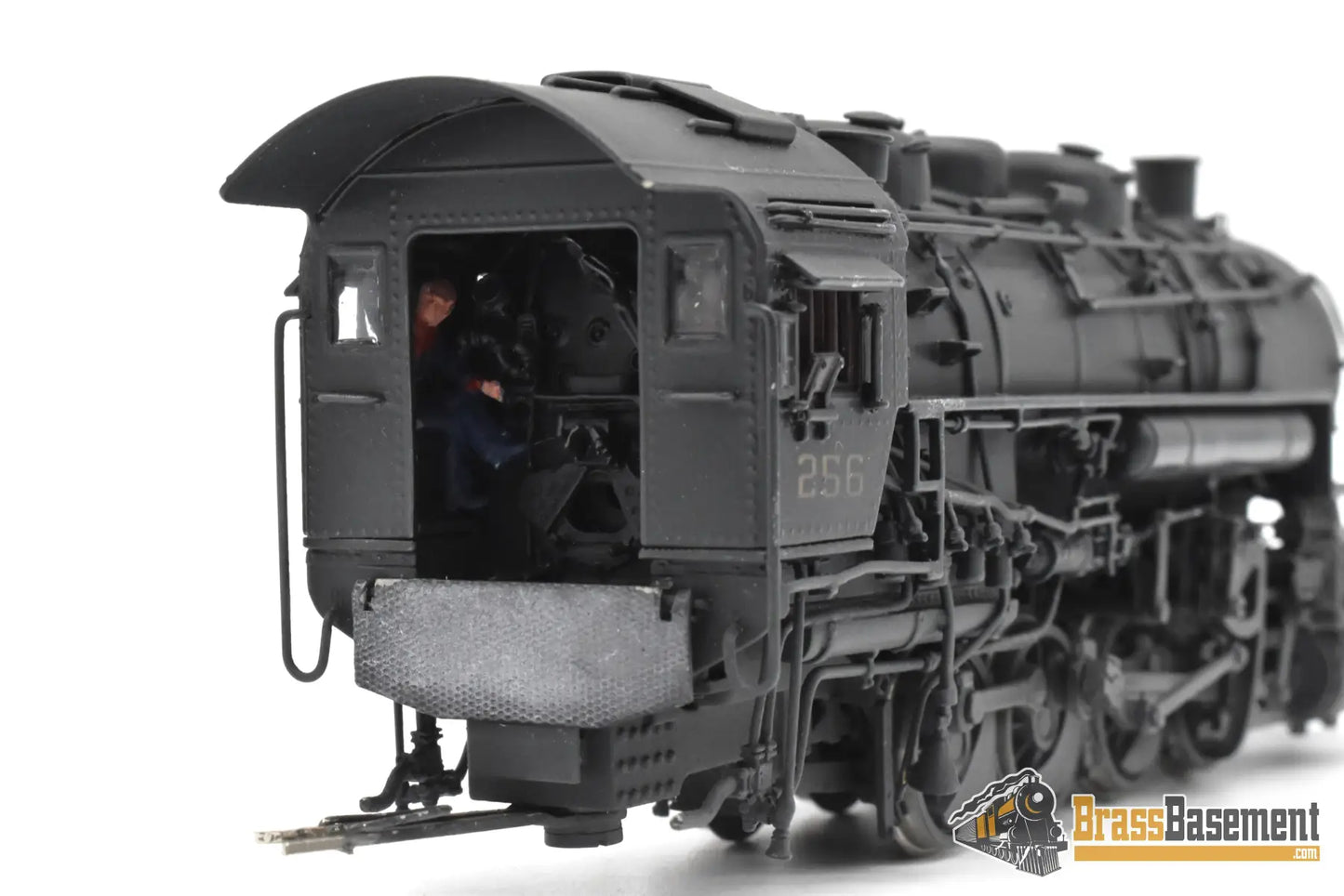 HO Brass - PSC 15874 N&W Norfolk & Western 0-8-0 S-1 #256 - Custom Paint + Steam