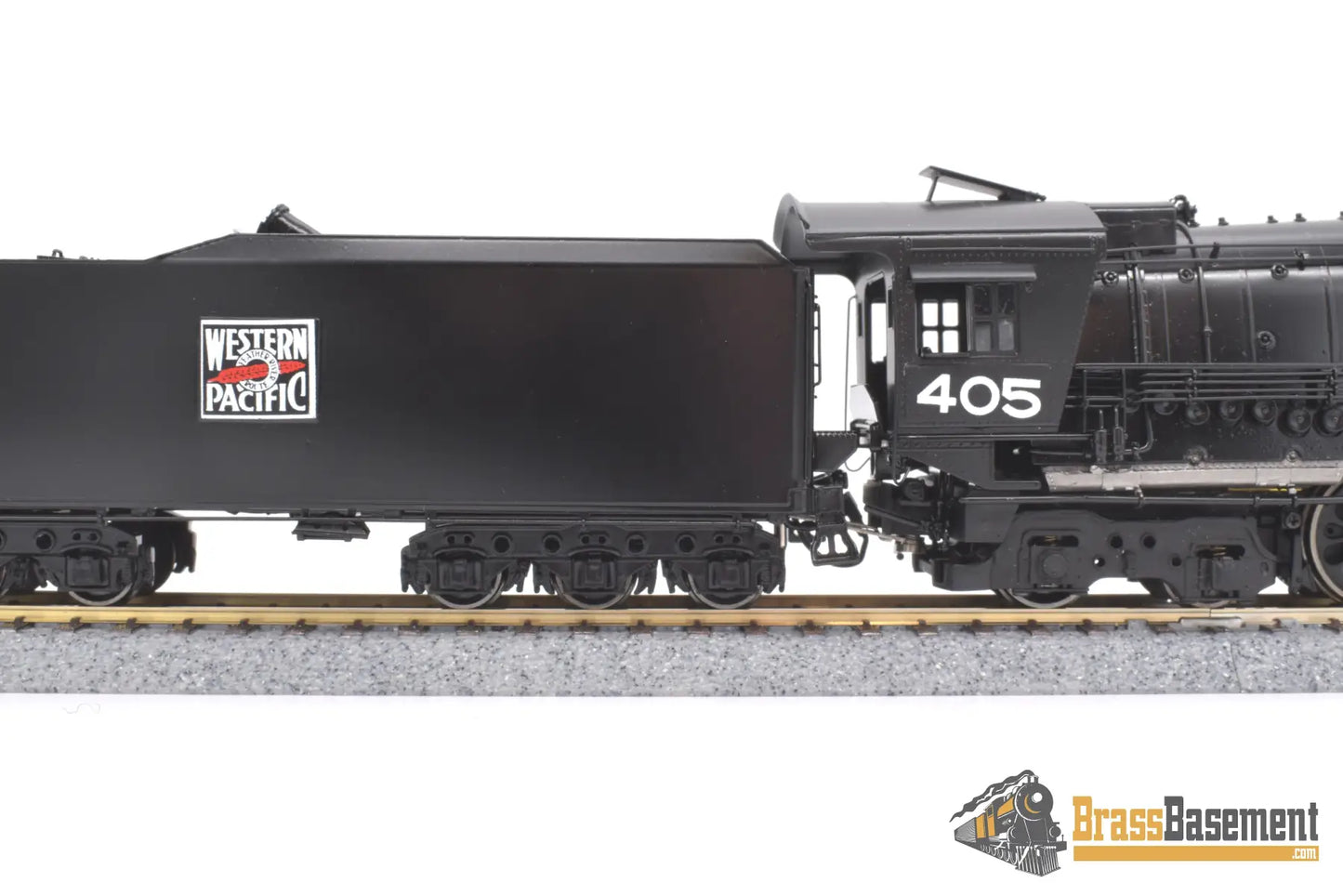Ho Brass - Psc 16048 - 1 Western Pacific Wp 4 - 6 - 6 - 4 Challenger #405 Factory Paint Steam