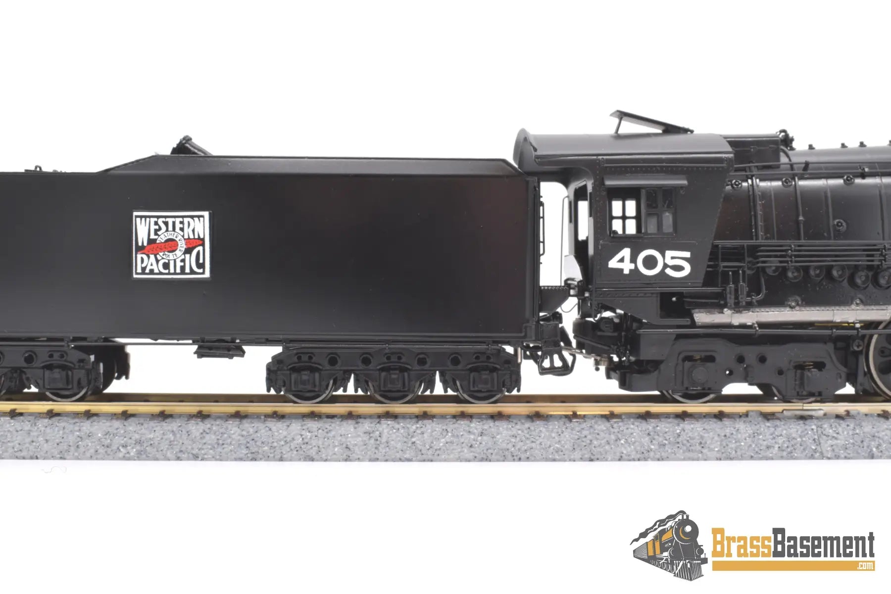 Ho Brass - Psc 16048 - 1 Western Pacific Wp 4 - 6 - 6 - 4 Challenger #405 Factory Paint Steam