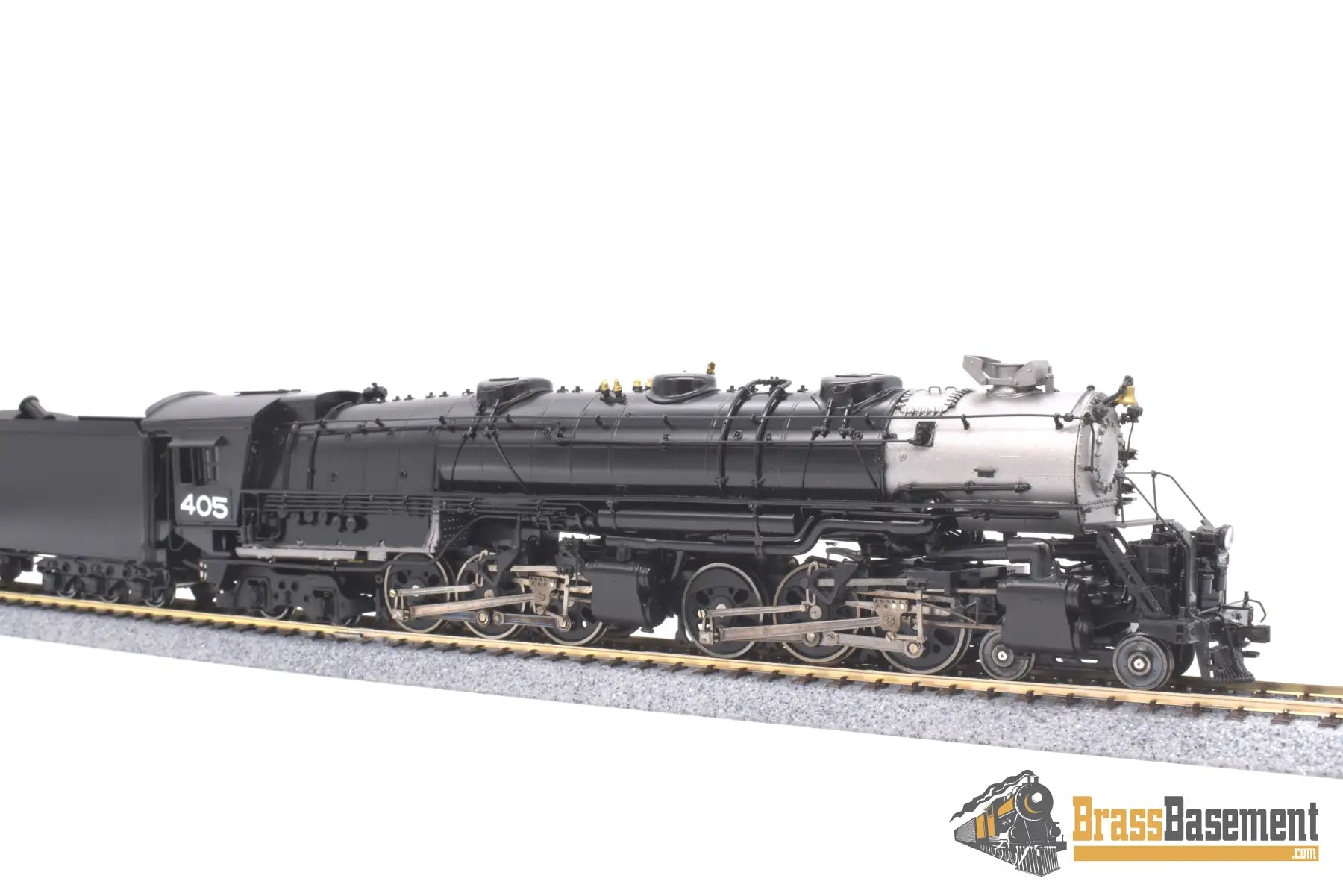 Ho Brass - Psc 16048 - 1 Western Pacific Wp 4 - 6 - 6 - 4 Challenger #405 Factory Paint Steam