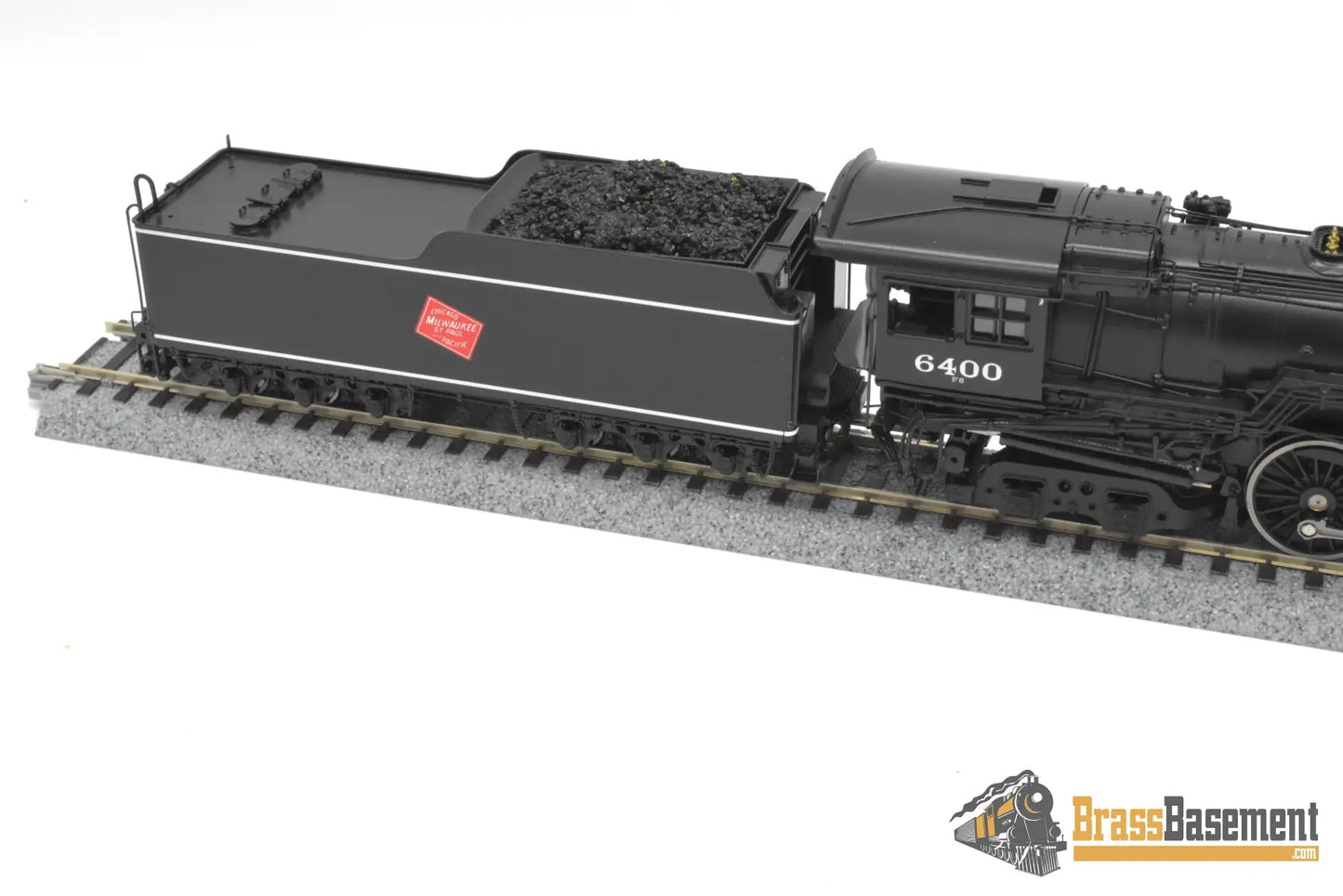 HO Brass PSC #17298 1 Milwaukee Road F6 4 6 4 Hudson #6400 F/P SUPERB MODEL Bennett Collection Steam