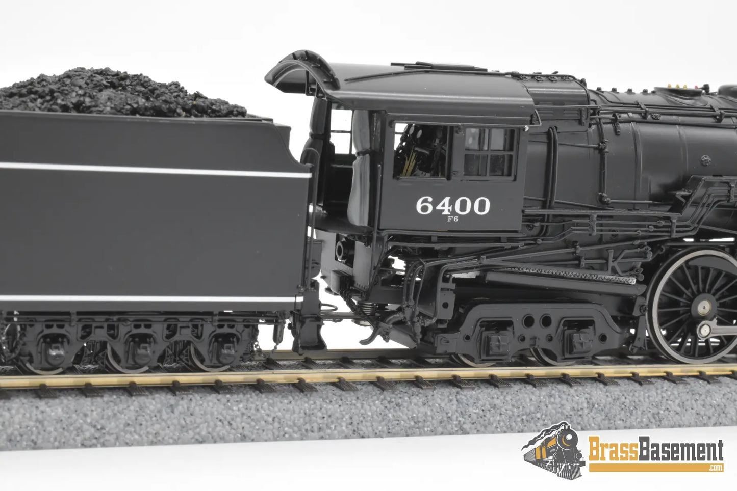 HO Brass PSC #17298 1 Milwaukee Road F6 4 6 4 Hudson #6400 F/P SUPERB MODEL Bennett Collection Steam