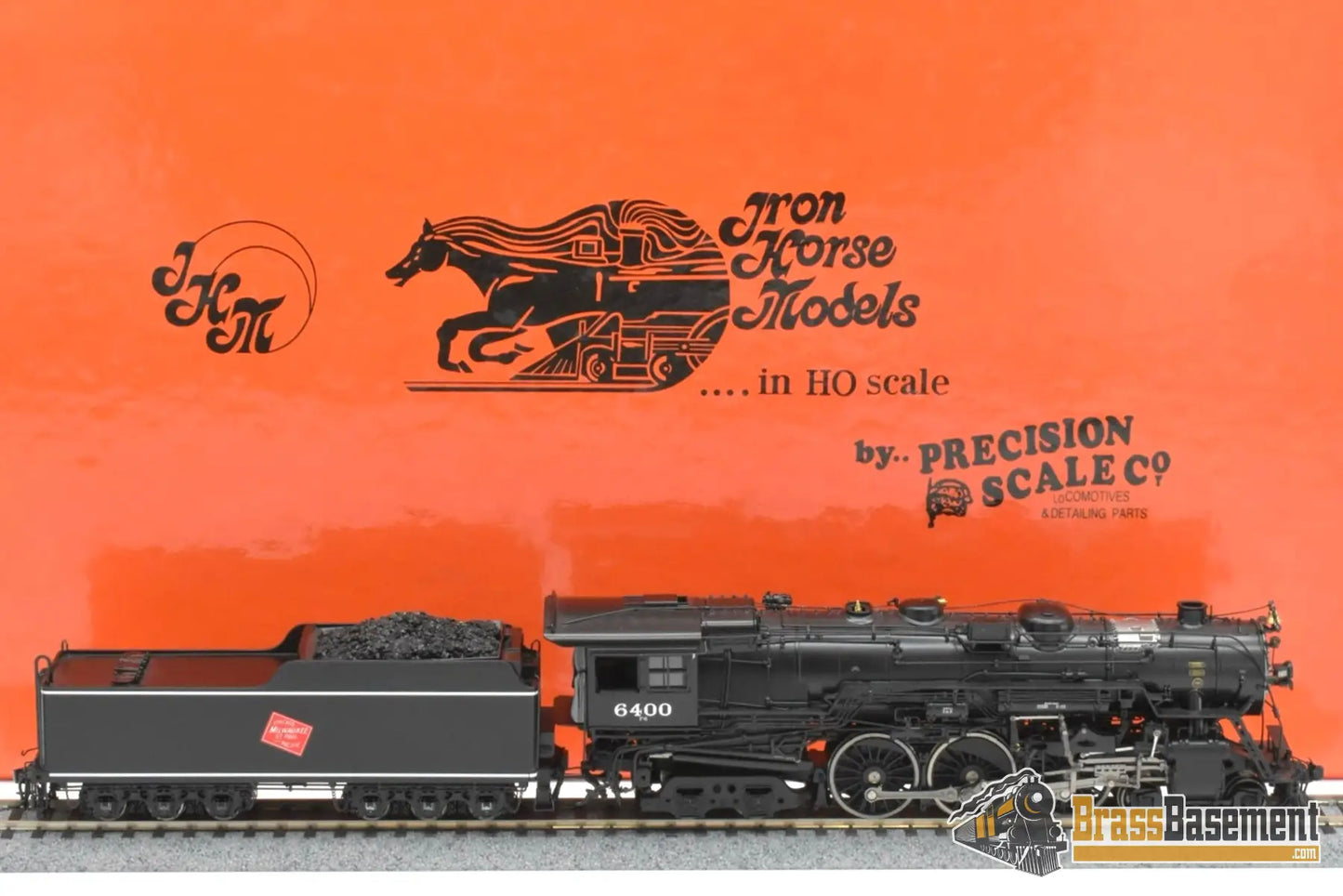HO Brass PSC #17298 1 Milwaukee Road F6 4 6 4 Hudson #6400 F/P SUPERB MODEL Bennett Collection Steam