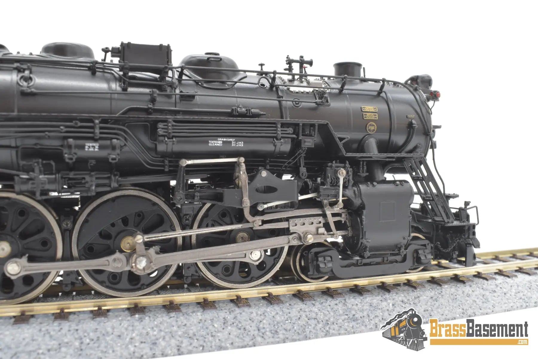 Ho Brass - Psc #17300 - 1 Milwaukee Road F6 4 - 6 - 4 Hudson #138 - F/P Superb Model Steam