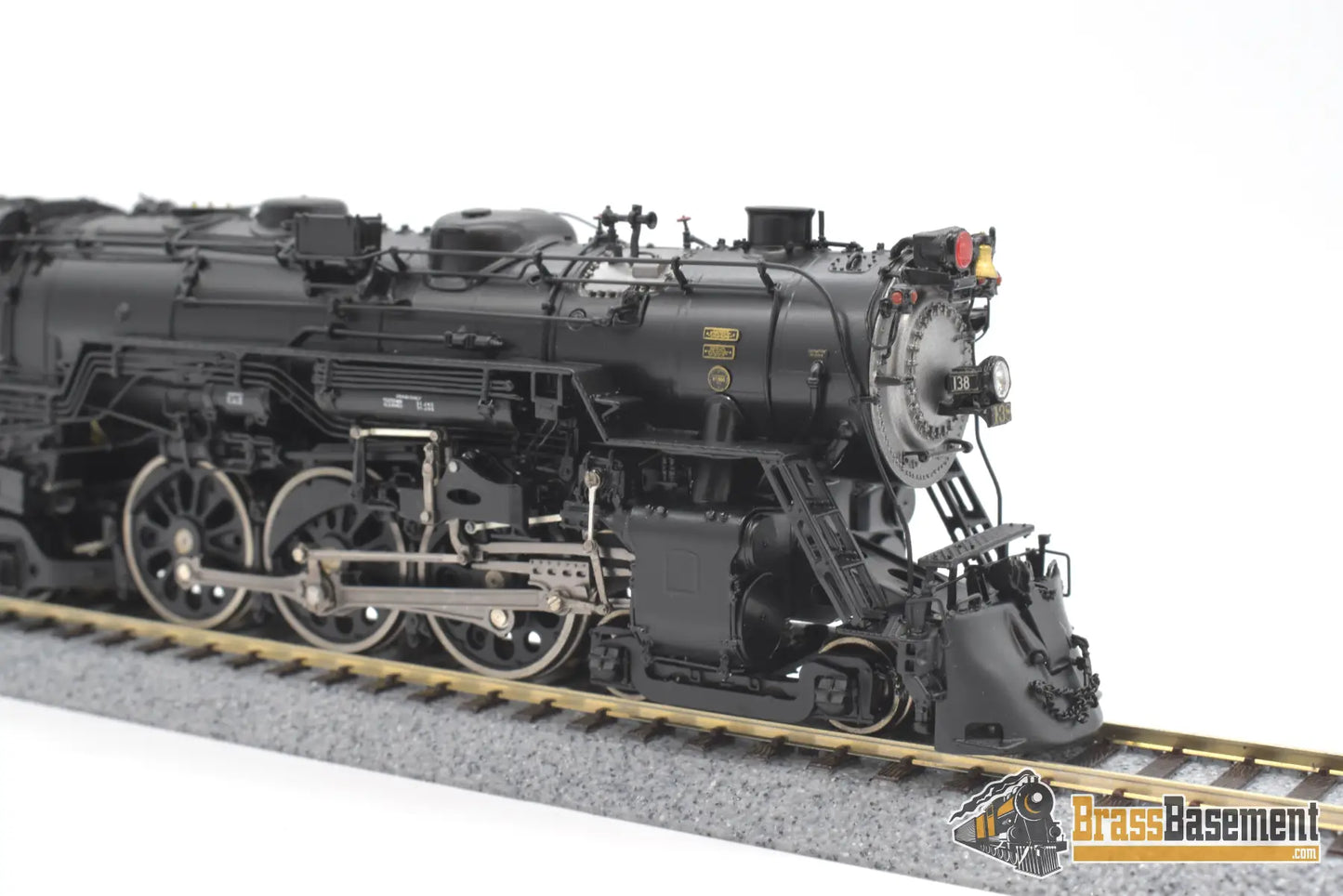 Ho Brass - Psc #17300 - 1 Milwaukee Road F6 4 - 6 - 4 Hudson #138 - F/P Superb Model Steam