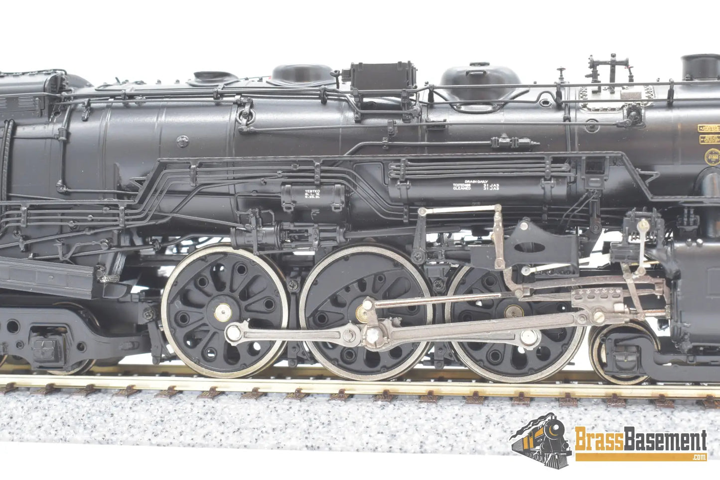 Ho Brass - Psc #17300 - 1 Milwaukee Road F6 4 - 6 - 4 Hudson #138 - F/P Superb Model Steam