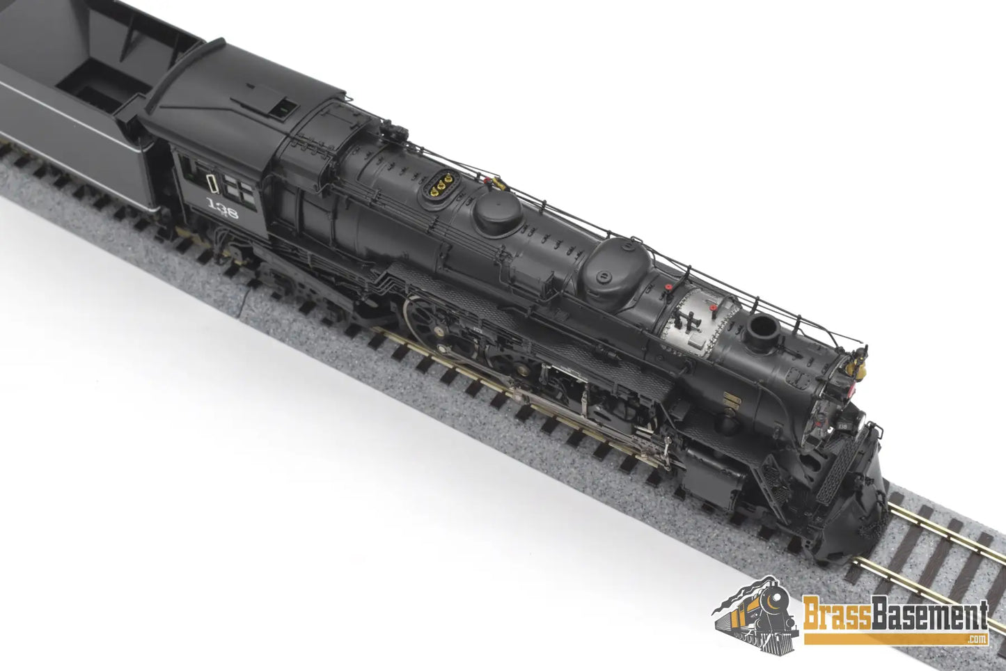 Ho Brass - Psc #17300 - 1 Milwaukee Road F6 4 - 6 - 4 Hudson #138 - F/P Superb Model Steam