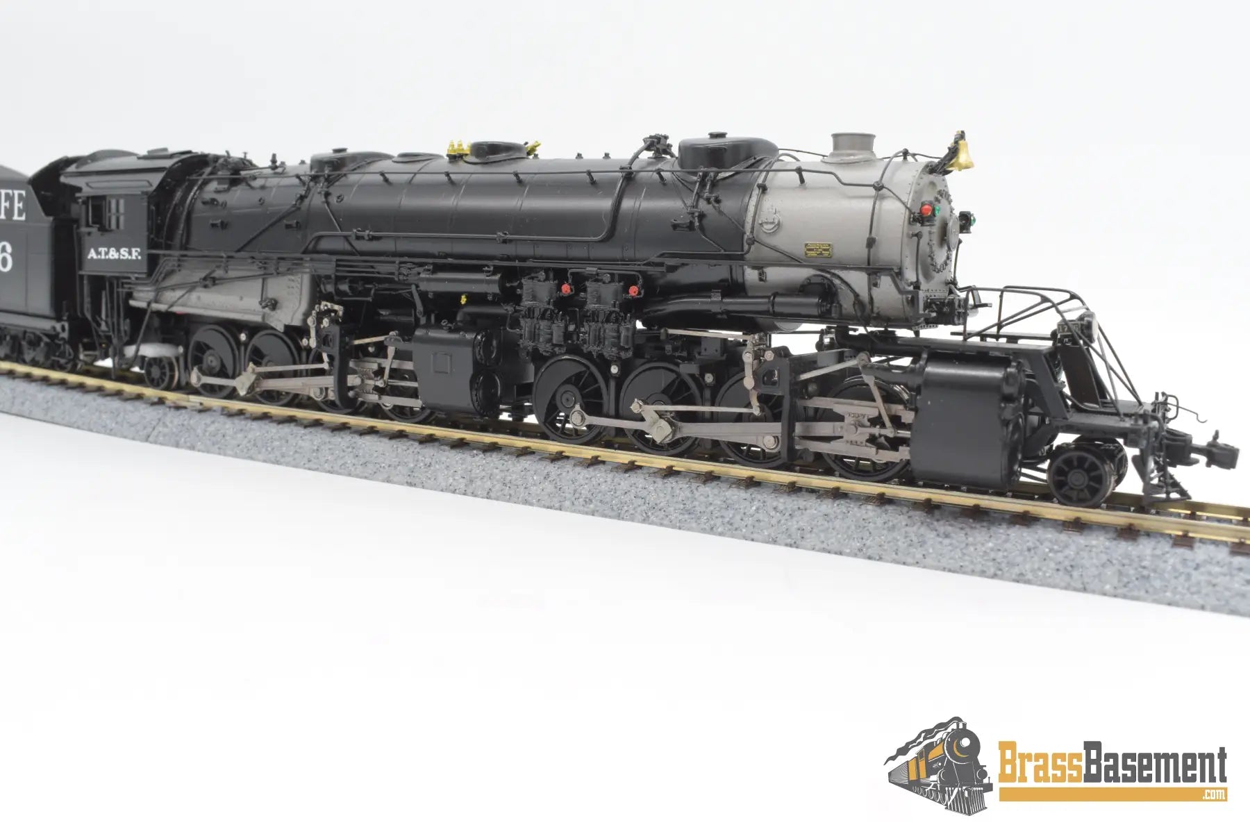 Ho Brass - Psc 17428 - 1 Atsf Santa Fe 2 - 8 - 8 - 2 #1796 Ex N&W