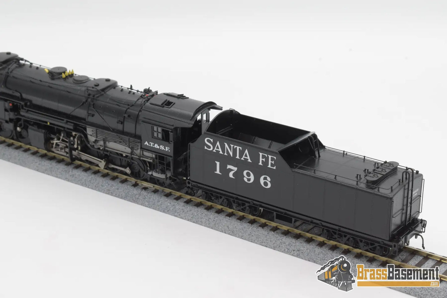 Ho Brass - Psc 17428 - 1 Atsf Santa Fe 2 - 8 - 8 - 2 #1796 Ex N&W