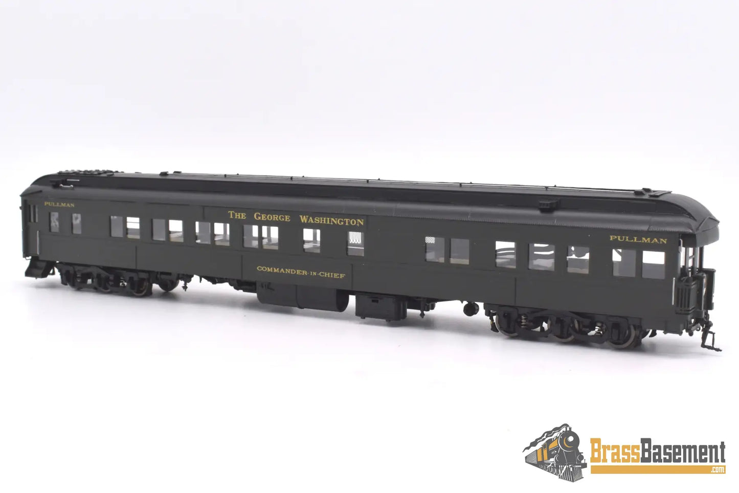 Ho Brass - Psc 17512 - 1 George Washington Set 8 Car Fp Passenger