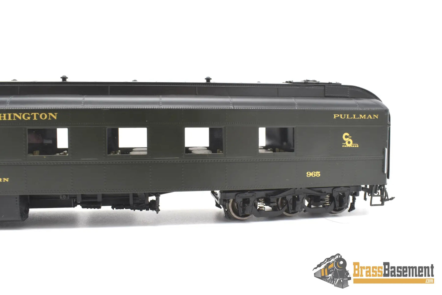 Ho Brass - Psc 17512 - 1 George Washington Set 8 Car Fp Passenger
