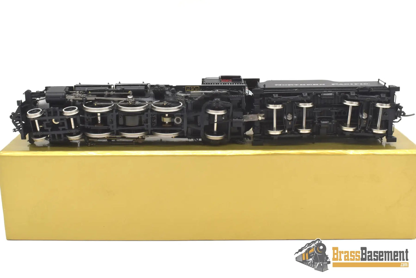 Ho Brass - Psc 18016 - 1 Northern Pacific 4 - 6 - 2 Q - 4 #2224 Black Boiler F/P Boo - Rim Notes