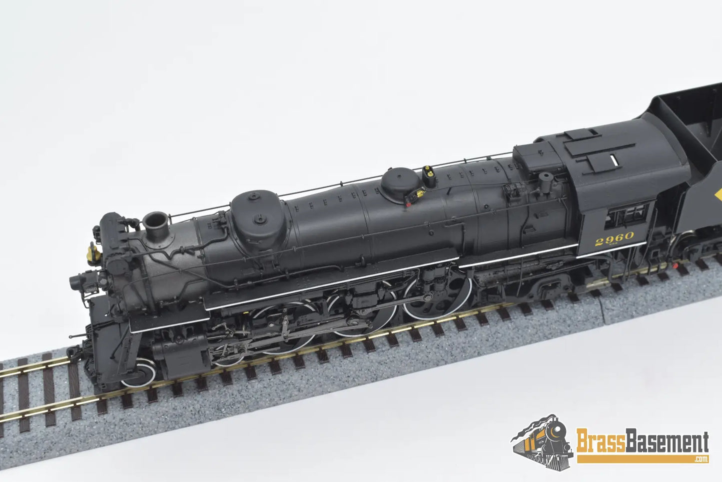 Ho Brass - Psc 18072.1 Erie K - 5B 4 - 6 - 2 W/ 12000 Gallon Vanderbilt Tender Steam