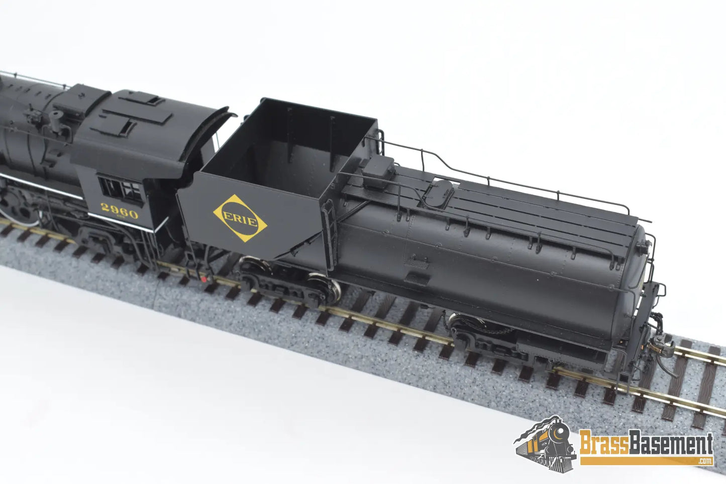Ho Brass - Psc 18072.1 Erie K - 5B 4 - 6 - 2 W/ 12000 Gallon Vanderbilt Tender Steam