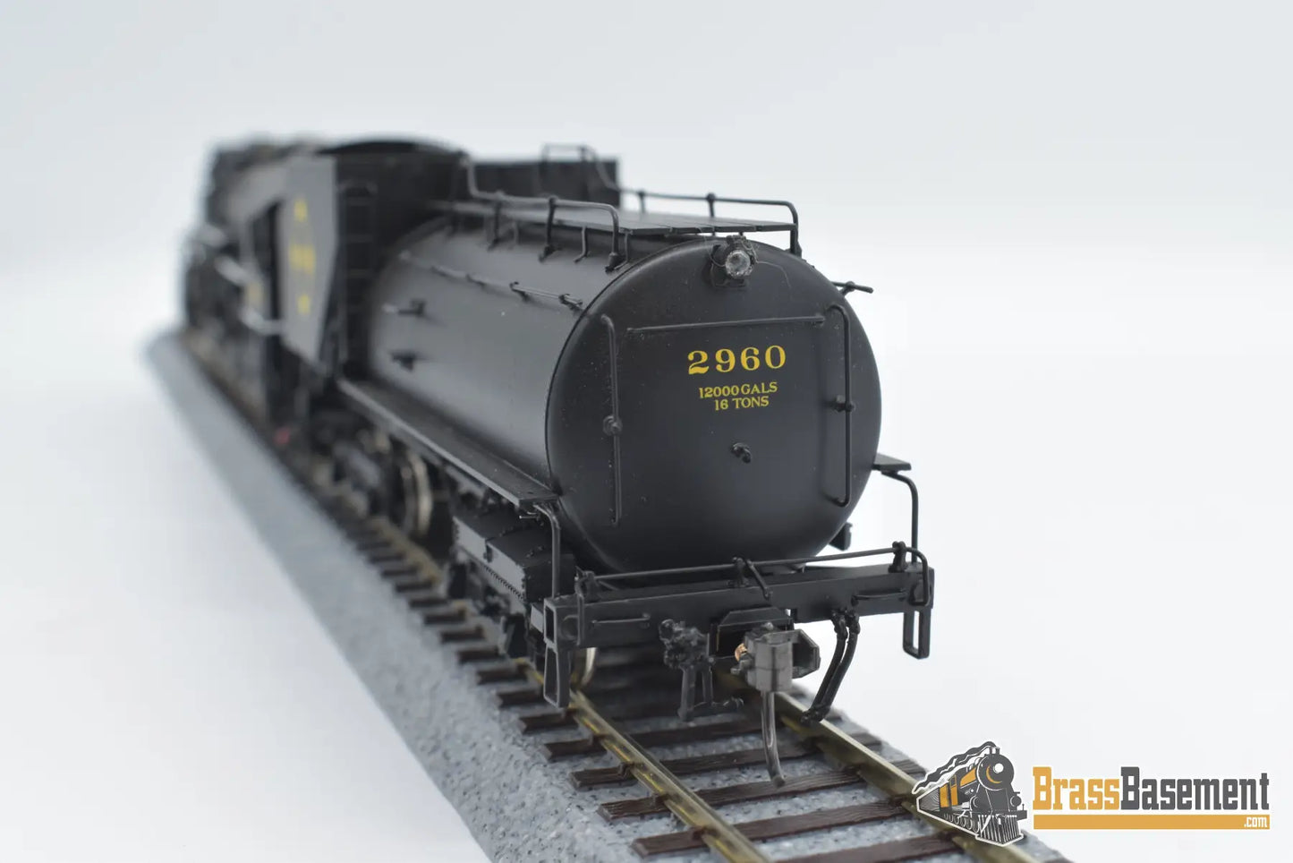 Ho Brass - Psc 18072.1 Erie K - 5B 4 - 6 - 2 W/ 12000 Gallon Vanderbilt Tender Steam