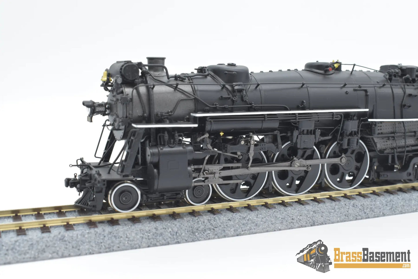 Ho Brass - Psc 18072.1 Erie K - 5B 4 - 6 - 2 W/ 12000 Gallon Vanderbilt Tender Steam