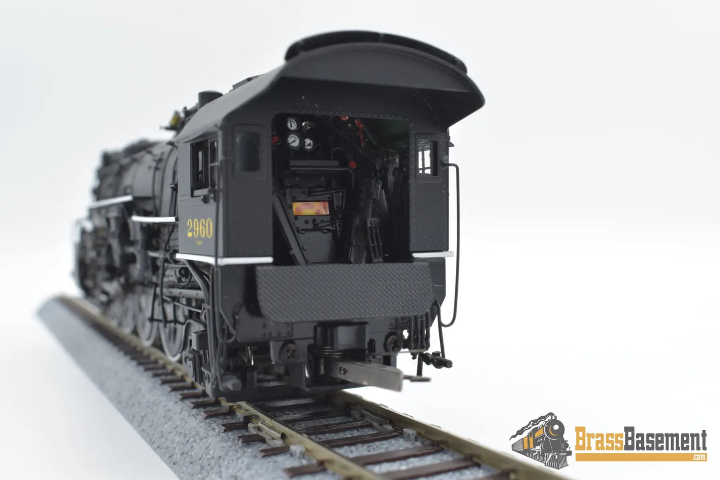 Ho Brass - Psc 18072.1 Erie K - 5B 4 - 6 - 2 W/ 12000 Gallon Vanderbilt Tender Steam