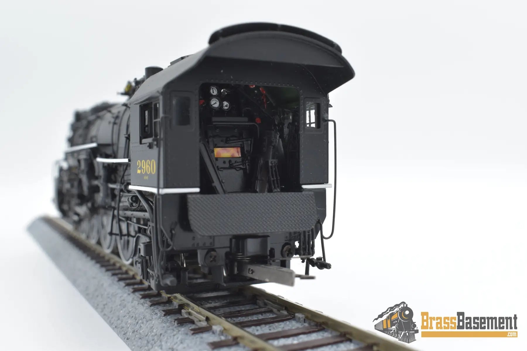 Ho Brass - Psc 18072.1 Erie K - 5B 4 - 6 - 2 W/ 12000 Gallon Vanderbilt Tender Steam