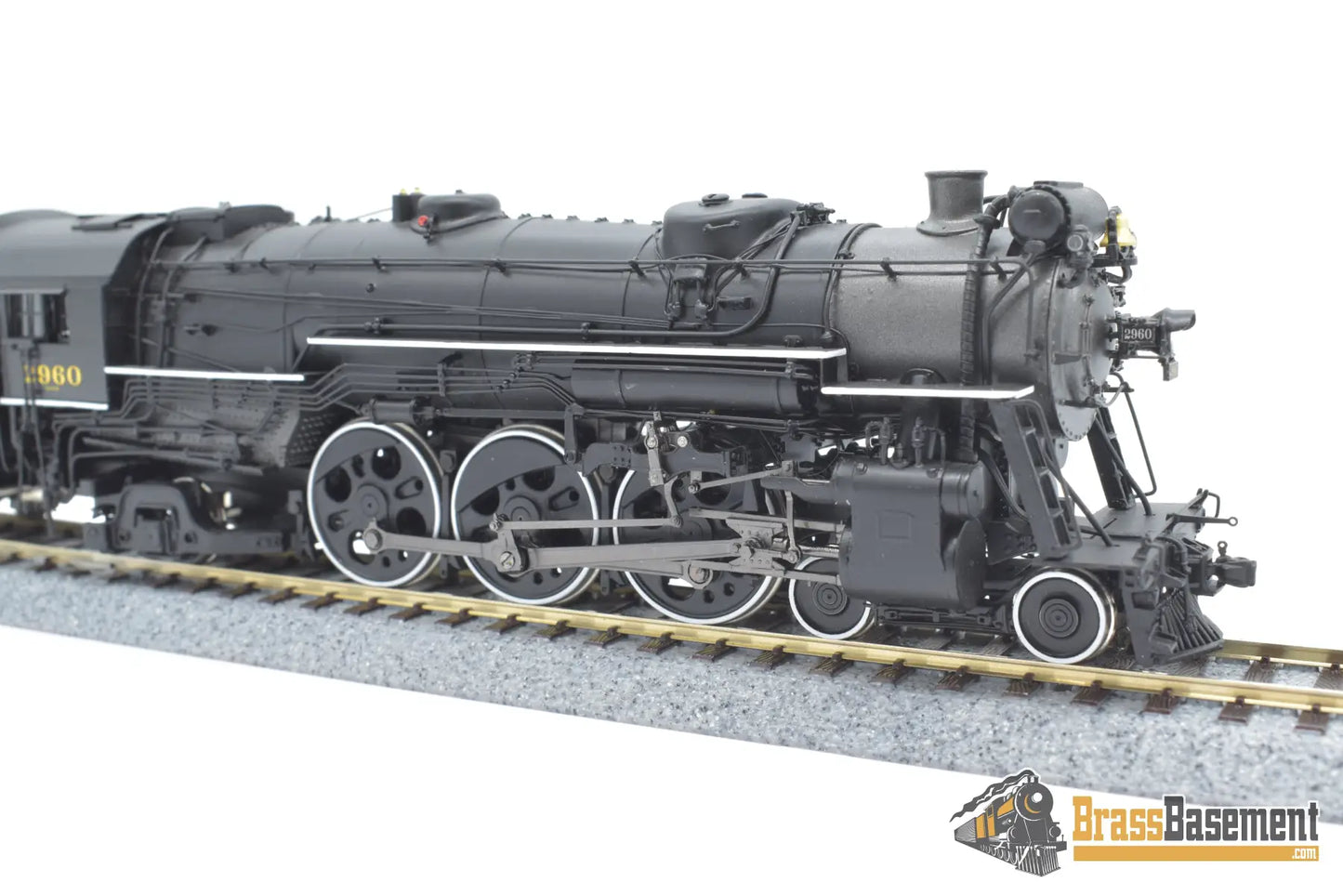 Ho Brass - Psc 18072.1 Erie K - 5B 4 - 6 - 2 W/ 12000 Gallon Vanderbilt Tender Steam
