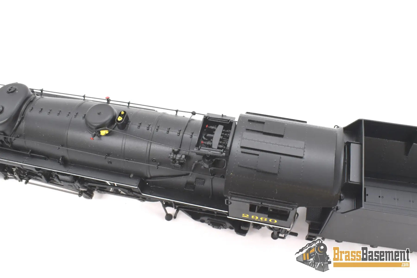 Ho Brass - Psc 18074.1 Erie K - 5B 4 - 6 - 2 #2960 W/ 16000 Gallon Tender F/P Boo Rim Steam